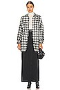 view 5 of 5 Parvati Jacket in Black & White