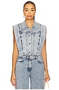 view 1 of 4 Rosye Vest in Calm Blue