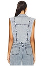 view 3 of 4 Rosye Vest in Calm Blue