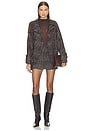 view 6 of 6 Inja Jacket in Earthy Brown