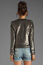 view 3 of 7 Bush Sequin Jacket in Kaki
