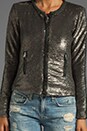 view 4 of 7 Bush Sequin Jacket in Kaki