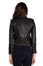 view 4 of 7 Ebeyna Leather Moto in Black