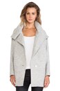 view 1 of 4 Chloane Coat in Stone Grey