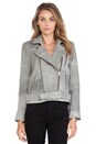view 2 of 6 Jova Leather Jacket in Grey