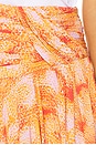 view 6 of 6 FALDA ISSAH in Multicolor Orange