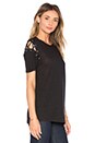 view 2 of 3 Rachel Tee in Black