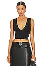 view 1 of 4 Faith Sleeveless Top in Black