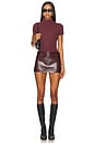 view 4 of 4 T-SHIRT ABELLE in Burgundy