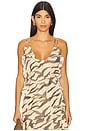 view 1 of 4 Dariah Top in Print Tiger