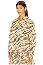 view 2 of 4 Deriana Top in Print Tiger
