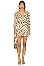 view 4 of 4 Deriana Top in Print Tiger