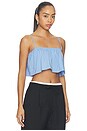 view 2 of 4 Naomy Top in Azur Blue