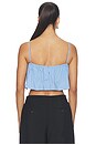 view 3 of 4 Naomy Top in Azur Blue