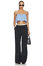 view 4 of 4 Naomy Top in Azur Blue