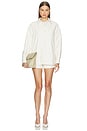 view 6 of 6 Daffy Top in Tender White