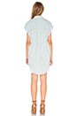 view 3 of 3 Lanie Button Down Dress in Light Blue