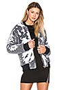 view 2 of 7 Amaia Sequin Bomber Jacket in Black