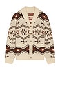 view 1 of 3 Wincha Shawl Collar Cardigan Sweater in Natural