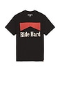 view 4 of 4 Ride Hard Tee in Black