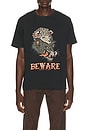 view 1 of 4 Beware Tee in Black