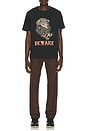 view 4 of 4 Beware Tee in Black