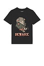 view 5 of 4 Beware Tee in Black