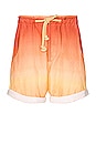 view 1 of 4 Sunset Tubique Shorts in Tangerine