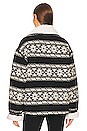 view 4 of 4 Jelkinson Graphic Jacquard Jacket in Black