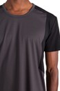 view 5 of 5 Wik-Tech Shoulder Panel Tee in Black/Charcoal in Black & Charcoal