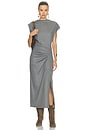 view 1 of 4 ROBE MI-LONGUE NAERYS in Grey