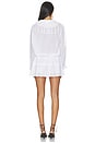 view 3 of 3 Lenora Dress in White