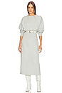 view 1 of 4 VESTIDO MIDI DE PUNTO MEG in Light Blue