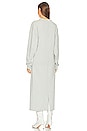 view 4 of 4 VESTIDO MIDI DE PUNTO MEG in Light Blue