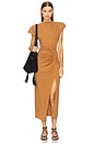 view 2 of 5 Nadela Dress in Caramel