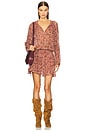 view 2 of 4 Bess Dress in Rust