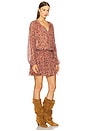 view 3 of 4 Bess Dress in Rust