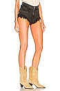 view 2 of 4 Eneidao Short in Faded Black