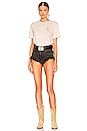 view 4 of 4 Eneidao Short in Faded Black