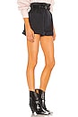 view 2 of 4 SHORT TAILLE HAUTE RIKE in Faded Black