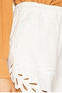 view 6 of 6 Safa Shorts in White