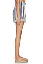 view 3 of 6 Nirma Short in Ecru & Blue
