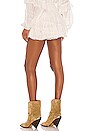 view 3 of 4 SHORT TAILLE HAUTE JANIS in White