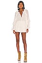 view 4 of 4 SHORT TAILLE HAUTE JANIS in White