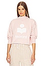 view 1 of 4 Moby Sweatshirt in Pearl Rose & Ecru