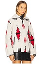 view 2 of 4 Marner Sweater in Ecru & Red