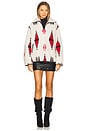 view 4 of 4 Marner Sweater in Ecru & Red