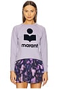 view 1 of 4 Millyny Sweatshirt in Lilac & Dark Navy