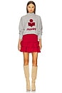 view 4 of 4 Moby Sweatshirt in Grey & Red