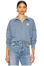 view 1 of 5 Ross Sweatshirt in Slate Blue & Ecru